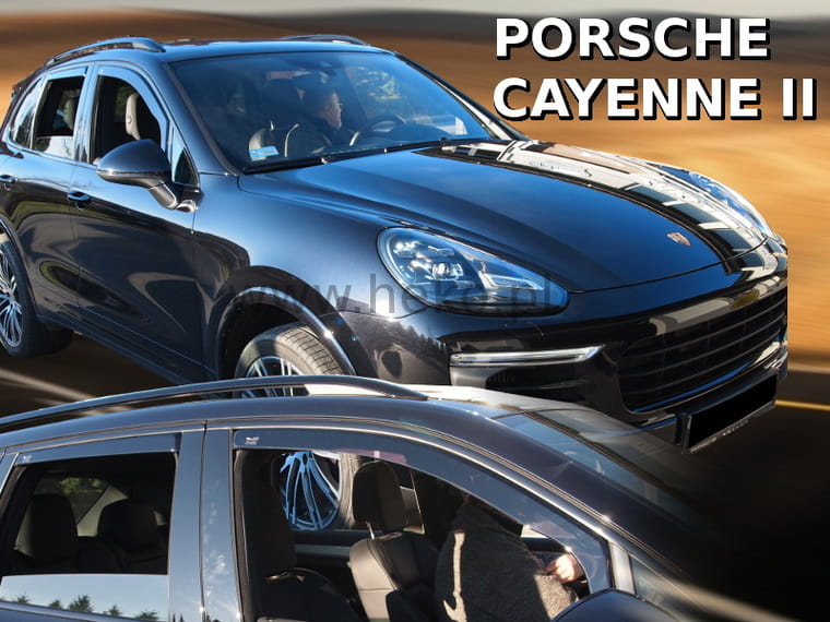 Heko vindavviser til Porsche Cayenne II (92A) – PMMA Plexi