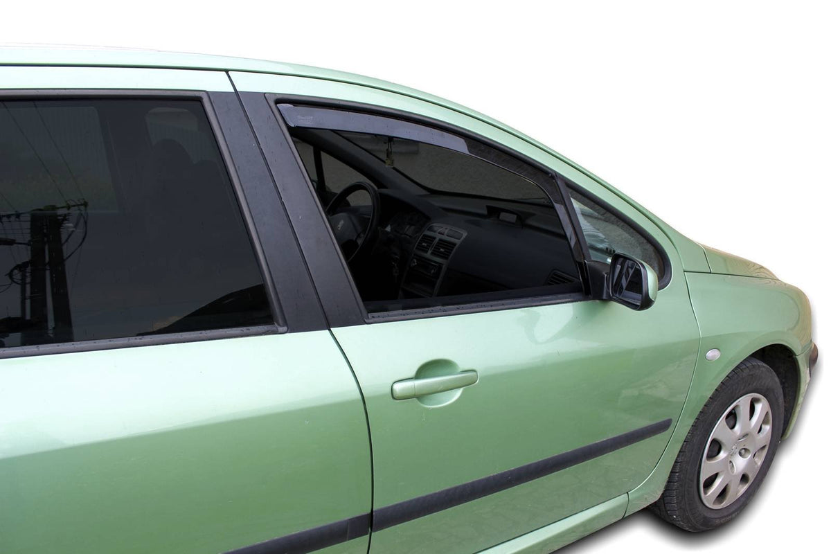 Heko vindavviser til Peugeot 307 5-dørs – sort transparent