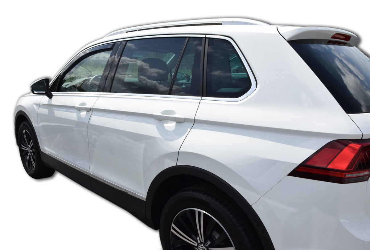 Vindavviser Vw Tiguan II / sett 2 stk. (2016-2024) – PMMA Plexi - nærbilde