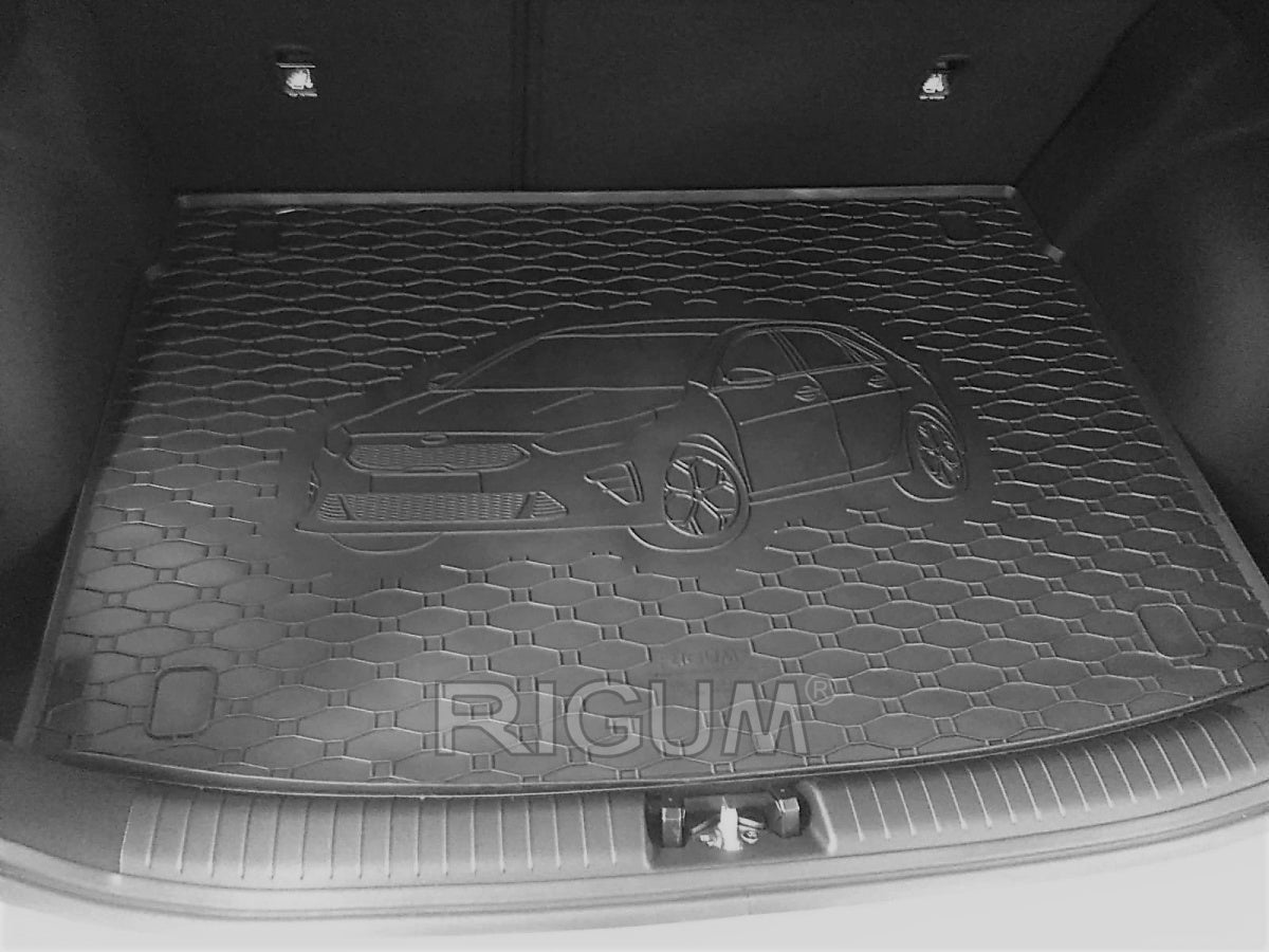 Rigum bagasjeromsmatte til Kia Ceed Hatchback – svart titanium