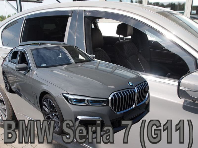 Heko vindavviser til Bmw 7 (G11) / sett 4 stk. – PMMA Plexi