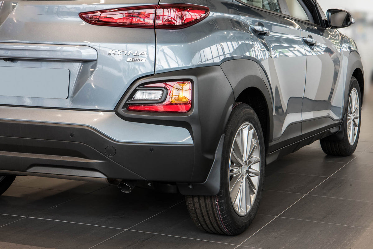 Ven-Tuning skvettlapp til Hyundai KONA I – monteringssett inkludert