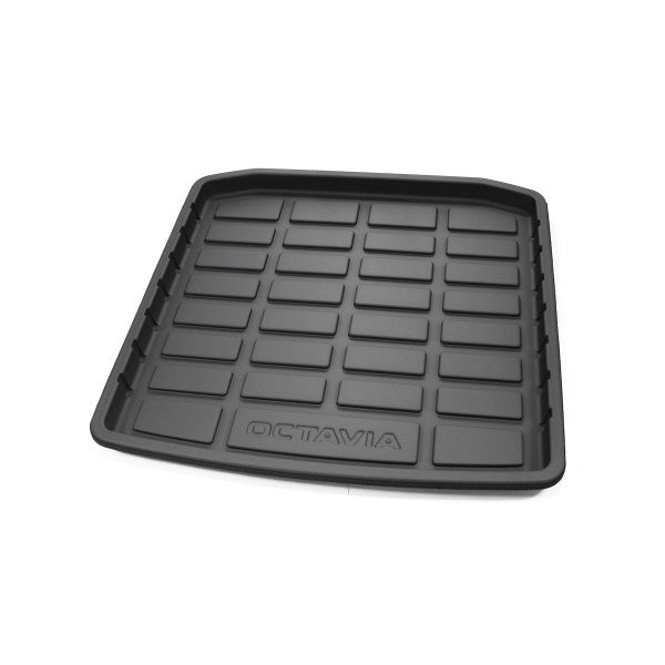VAG OEM bagasjeromsmatte til Skoda Octavia IV Stasjonsvogn – TPE thermoplastic elastomer