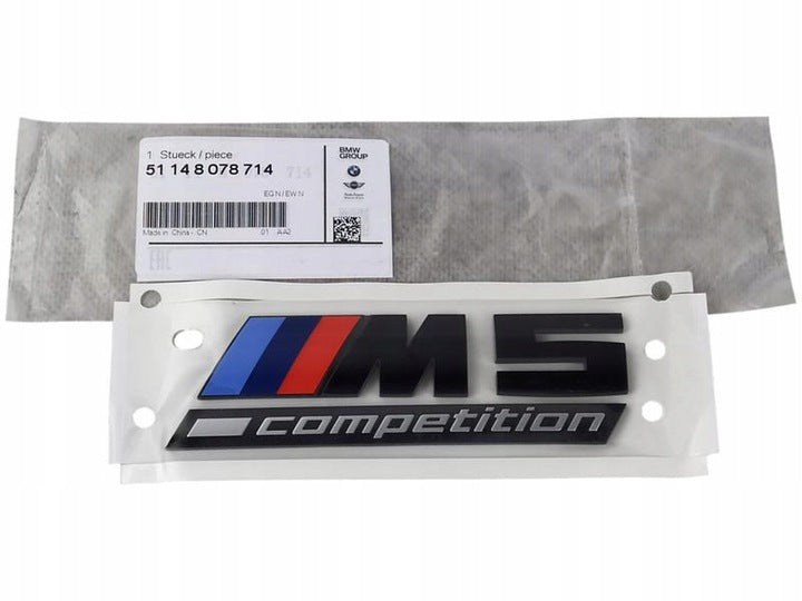 Emblem Bmw /// Competition Black Edition | Bmw Ag - sett forfra