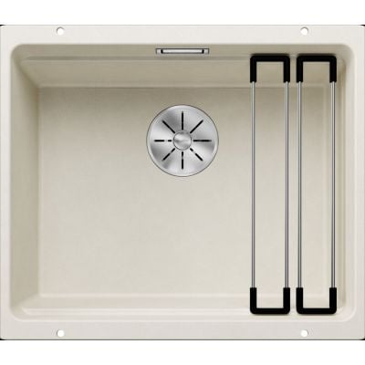 Blanco Etagon 500-U kjøkkenvask i hvit granittkompositt med underliming, 530x460 mm