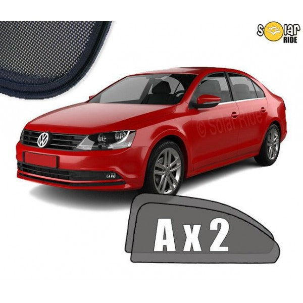 Sr solskjerm i akryl til Vw Jetta VI sedan 2010-2018, vindavviser og regnbeskyttelse