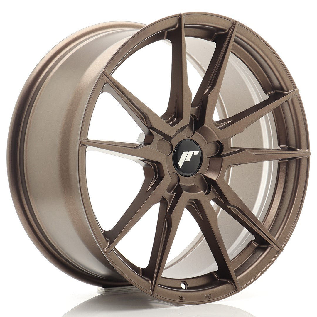 Felg JR Wheels JR21 19x8,5" Bronze – sett forfra