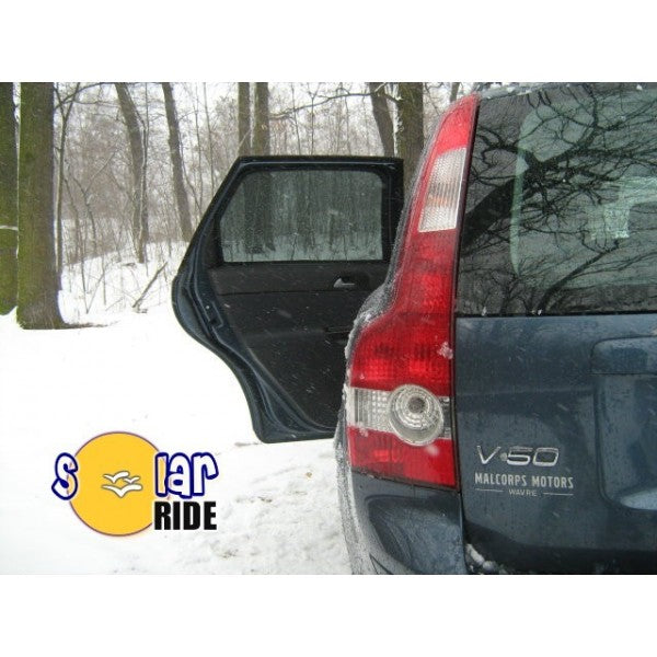 Solskjerm Volvo V50 (2004-2012) (4 stk) - sett forfra