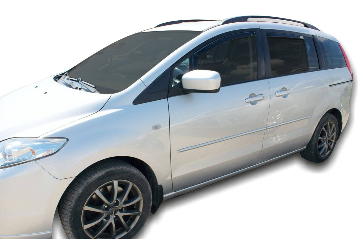Heko vindavviser til Mazda 5 5-dørs 2006 → sett 4 stk. – PMMA Plexi