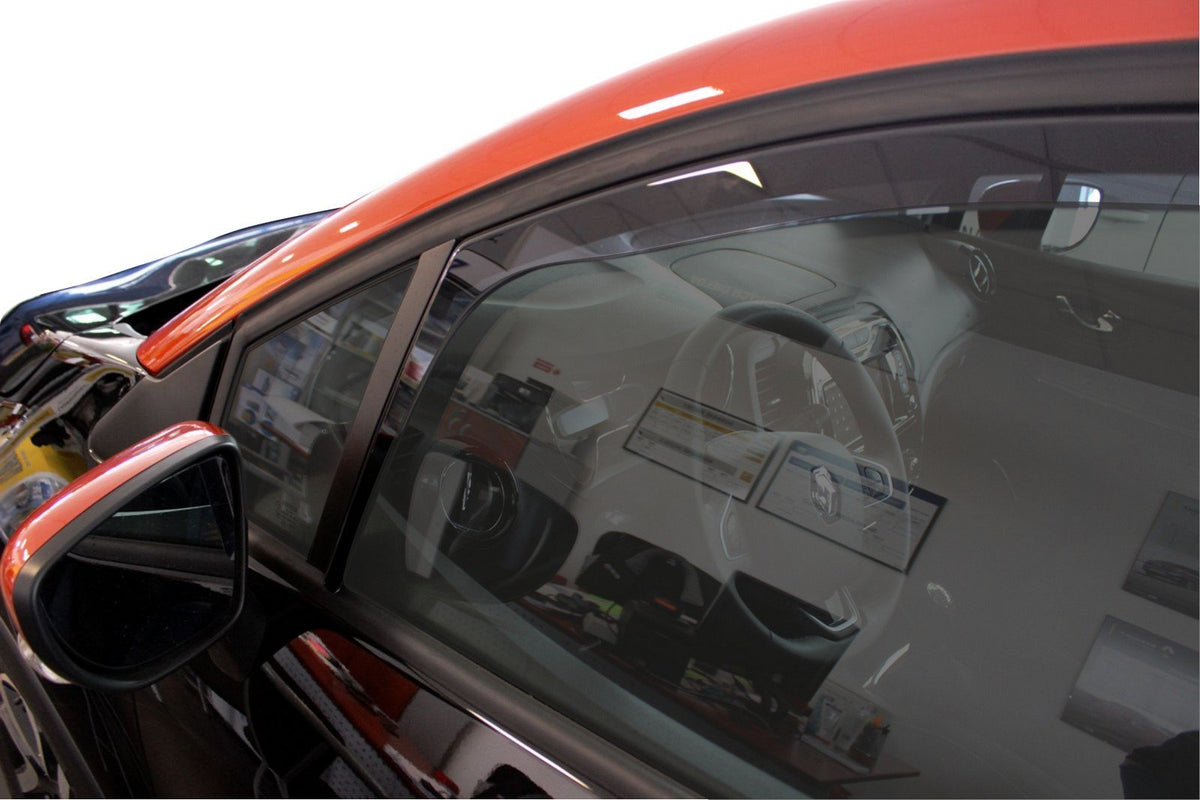 Heko vindavviser til Renault CAPTUR 5-dørs 2013→ sett 2 stk. – sort transparent