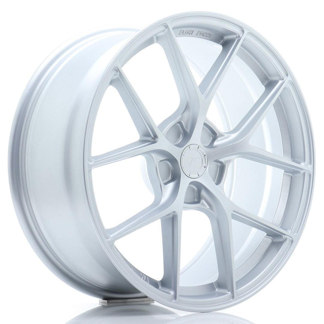 Felg JR Wheels SL01 19x8,5" Silver – sett forfra