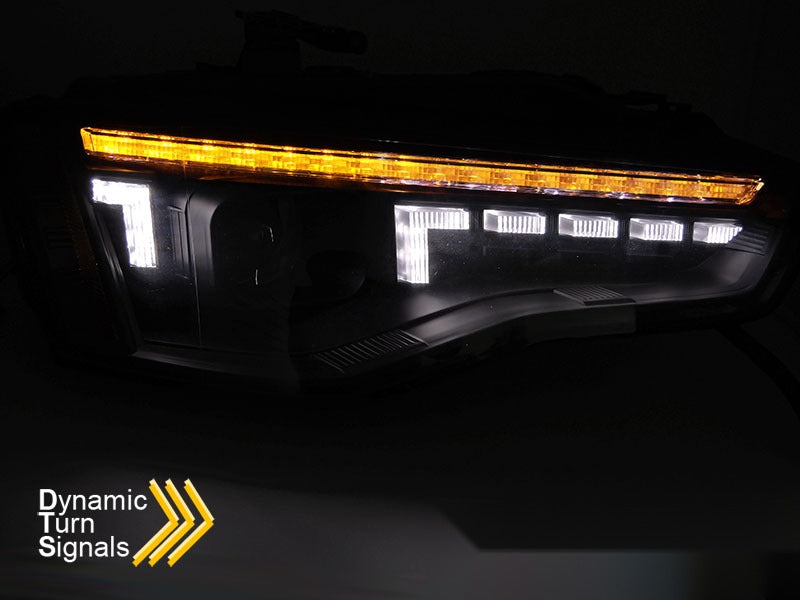 Frontlykter Audi A5 11-16 Halogen pakke og innhold.