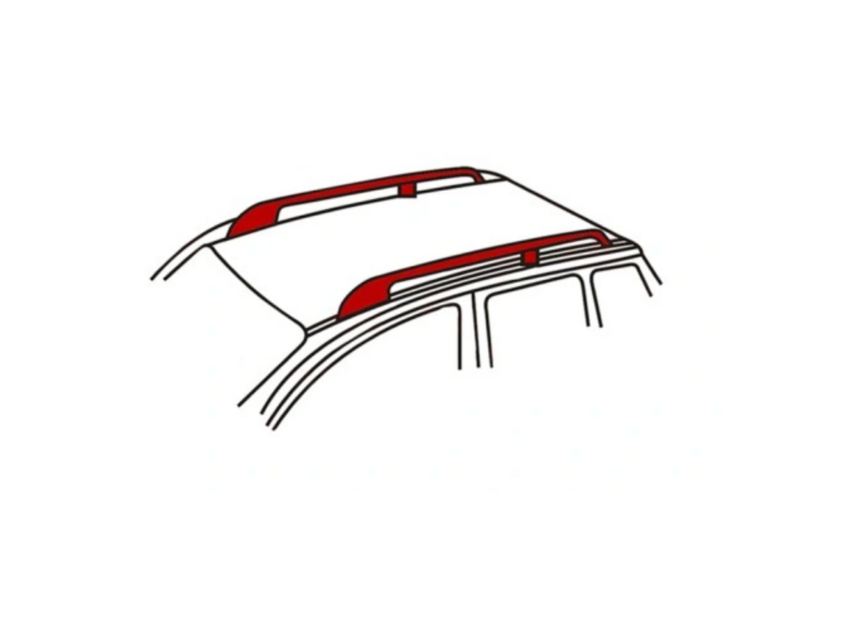 Takstativ Peugeot Partner (2002-2010) - sett forfra