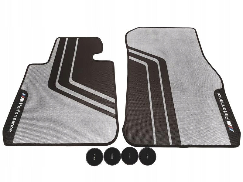 Gulvmatter Bmw 2 Coupe (F22) / Cabriolet (F23) – Textil - Gummi | BMW OEM - sett forfra