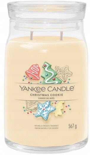 Christmas Cookie - Yankee Candle Signature - Stort toveket lys