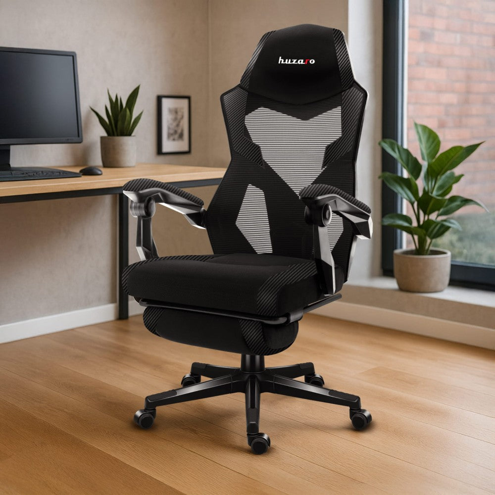 Huzaro Combat 3.1 Karbon – setedetalj og fast armlene