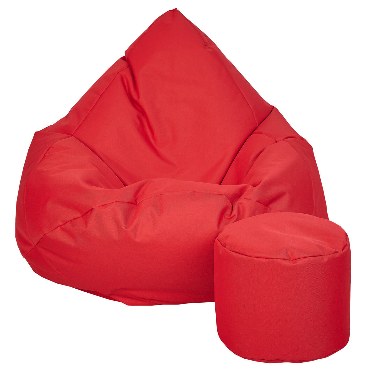 Sakkosekk utendors Oxford XL rod med puff – Cronen
