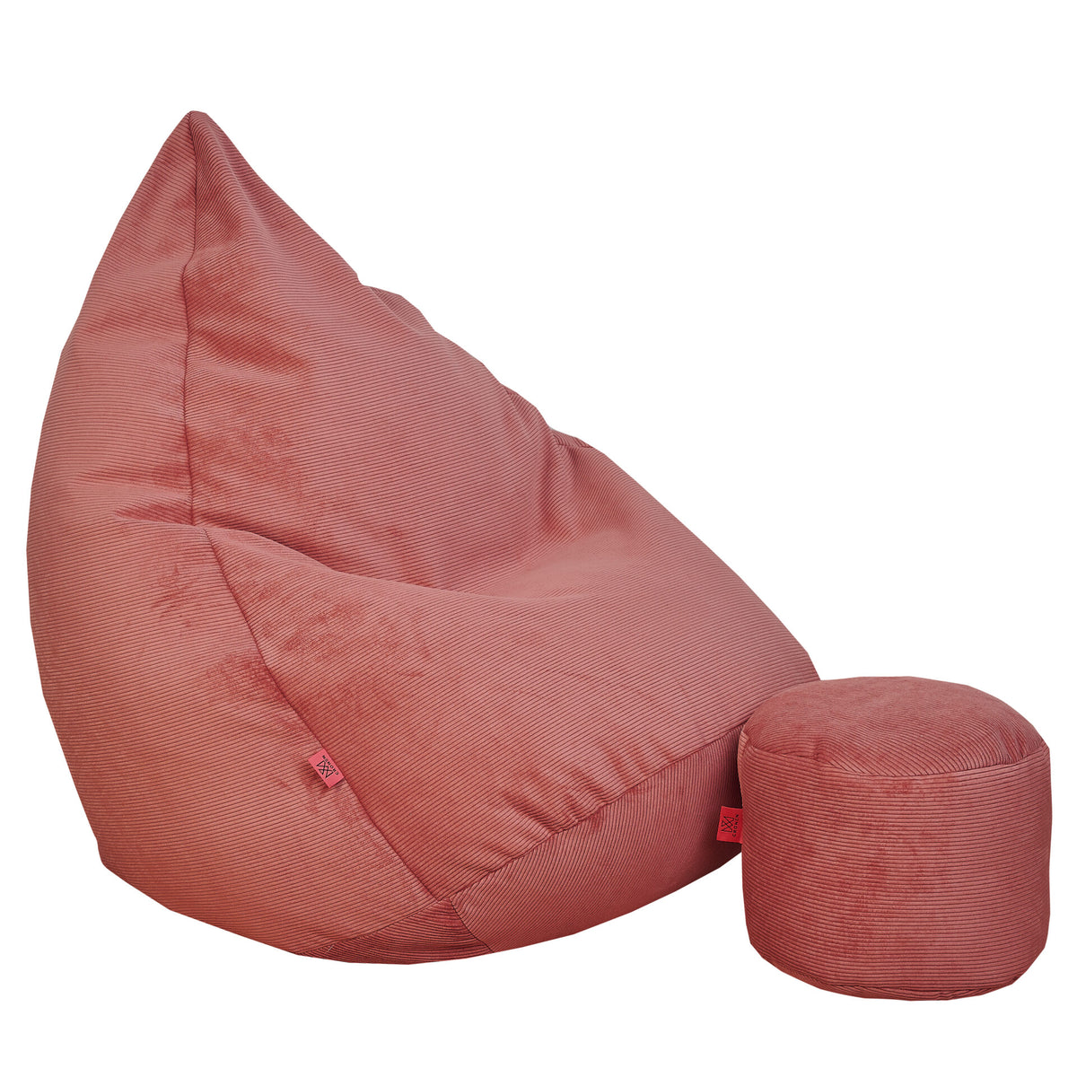 Sakkosekk premium FJORD kord rosa – Cronen sidevisning