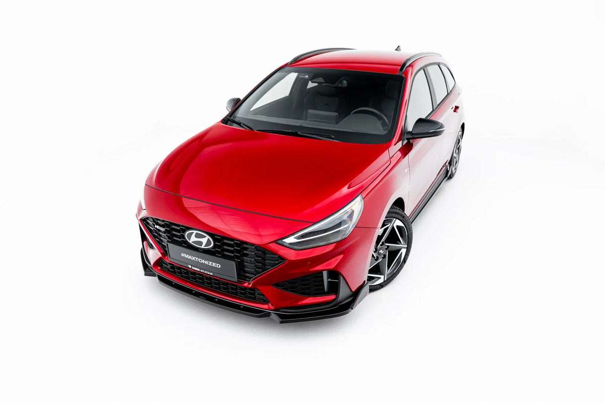 Frontsplitter til Hyundai I30 N-Line Wagon montert på frontfanger