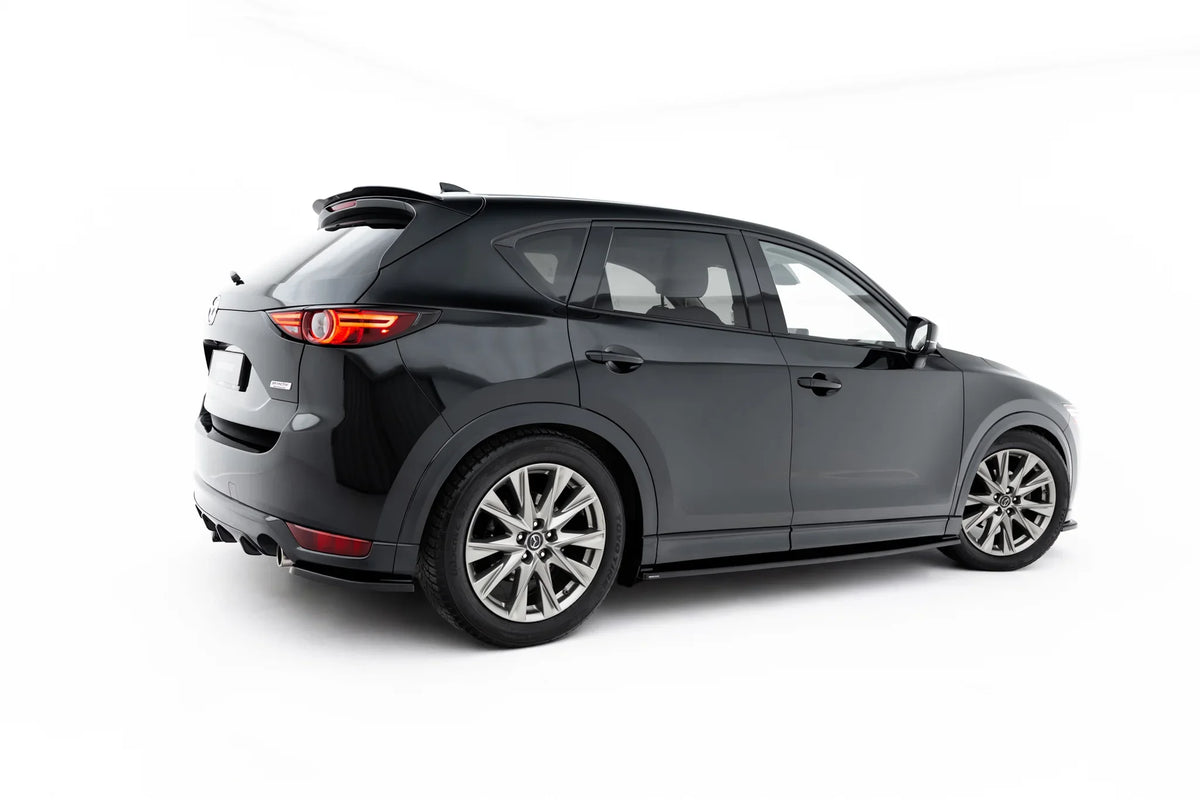 Sidesplittere bak i blank sort ABS til Mazda CX-5 Mk2