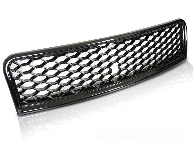 Grill Audi A4 B6 (2000–2004) Sport Glossy Svart - GRAU85
