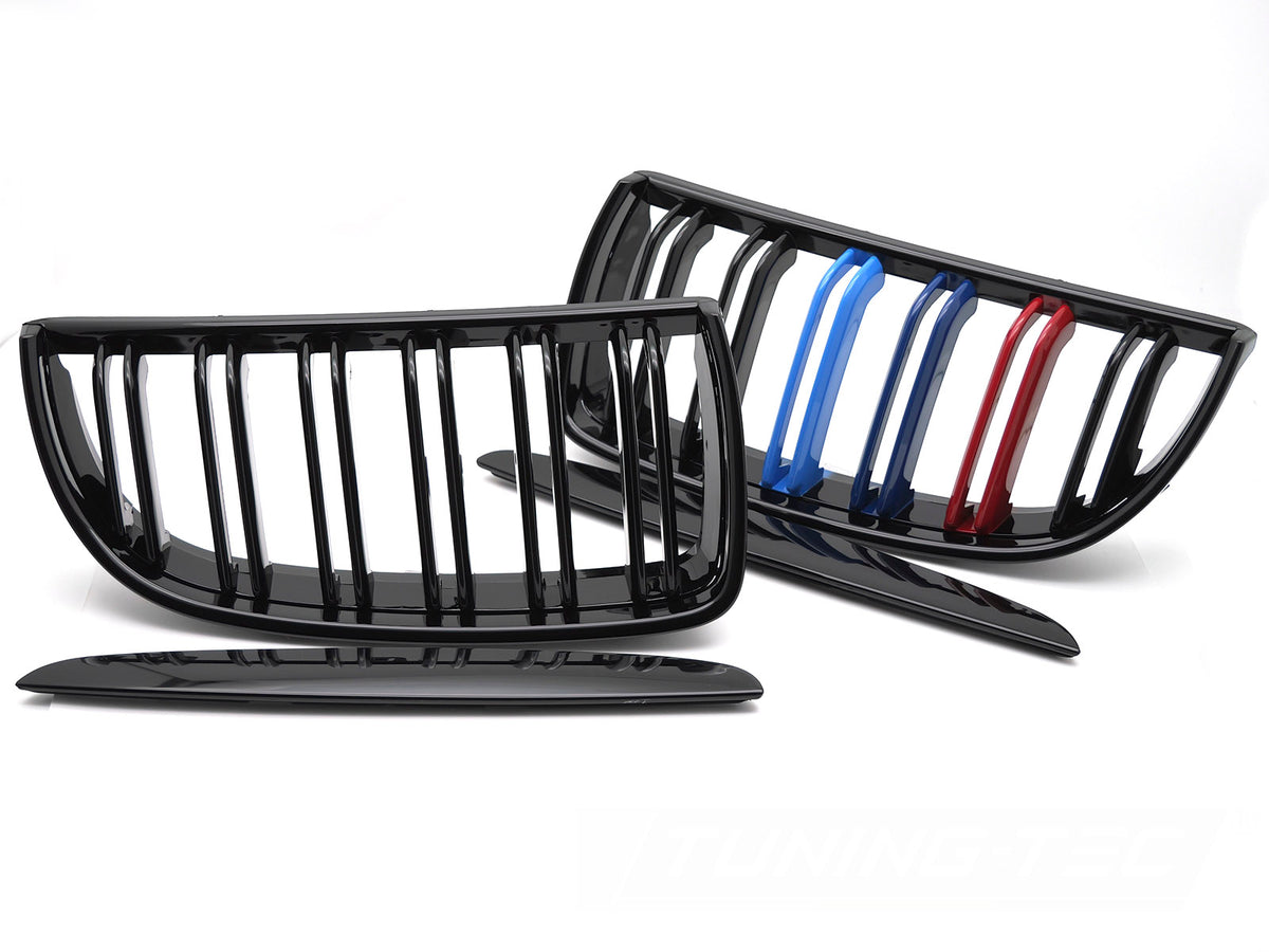 Grill BMW 3-Serie E90/E91 05-11 glossy svart sport fra Tuning-Tec