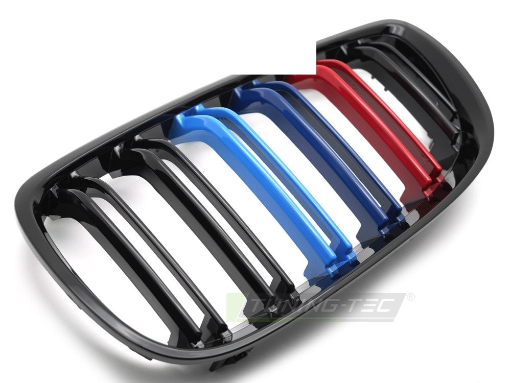 BMW E92 E93 grill i glossy black double bar fra Tuning-Tec