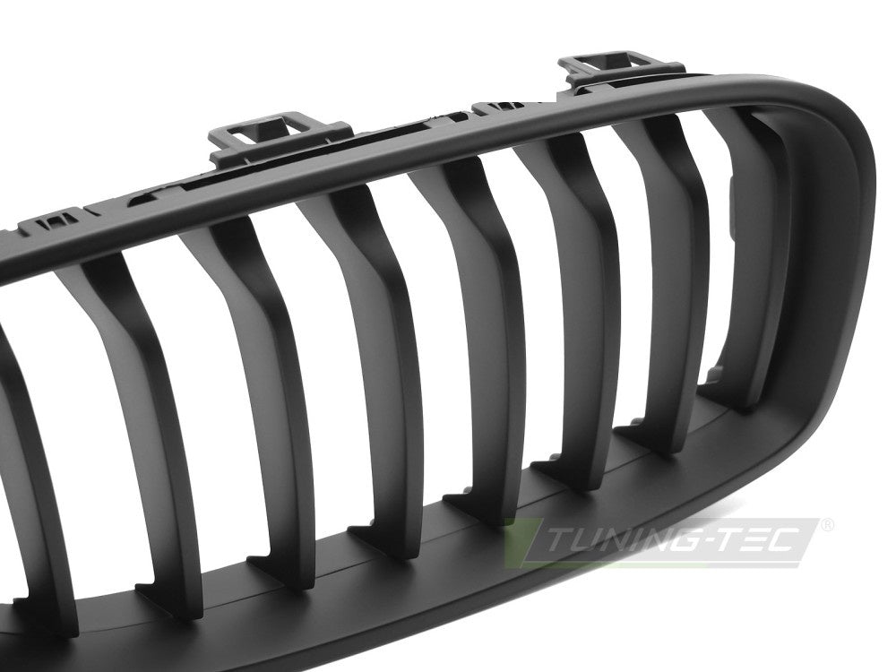 BMW 4 Serie 2013-2020 nyre-grill matt svart – plug-and-play montering