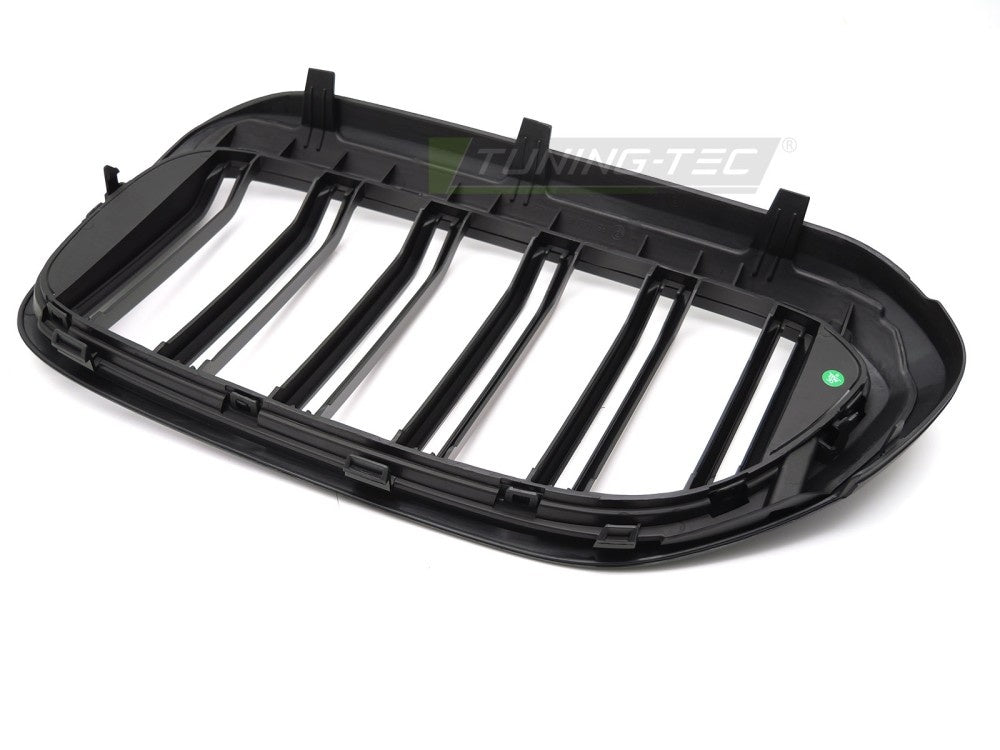 BMW 5 Serie G30 G31 F90 sport grill matt sort doble spiler montert