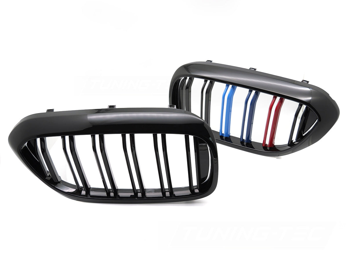 Grill BMW 5-Serie G30 G31 17-23 Sport Double Black Tri-Color fra Tuning-Tec