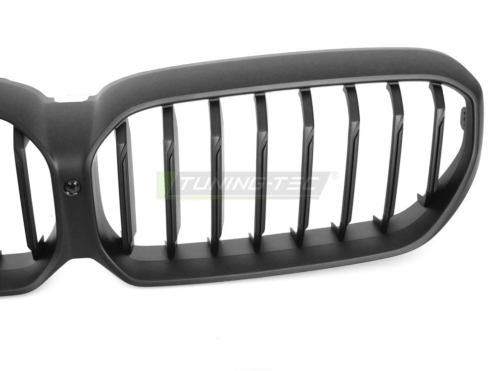 BMW 5 Serie G30/G31 LCI grill i matt svart – Tuning-Tec GRBMN3