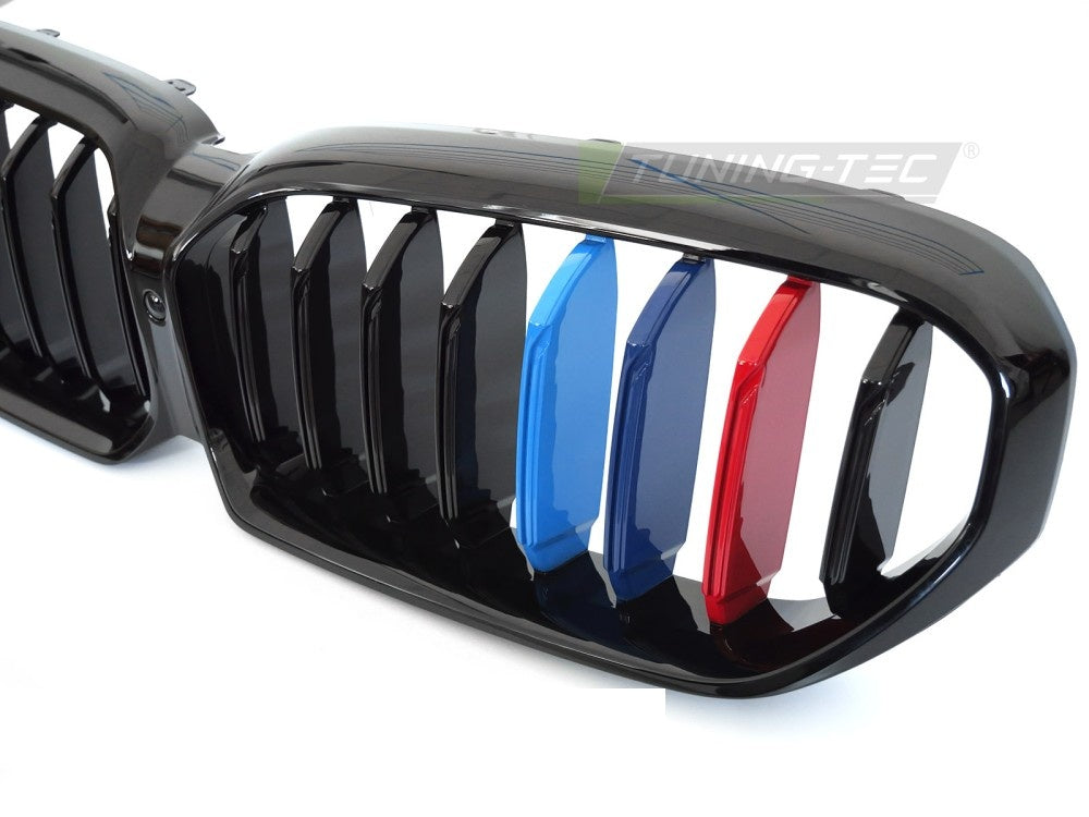 Frontgrill BMW G31 LCI 20-23 svart tri-colour design