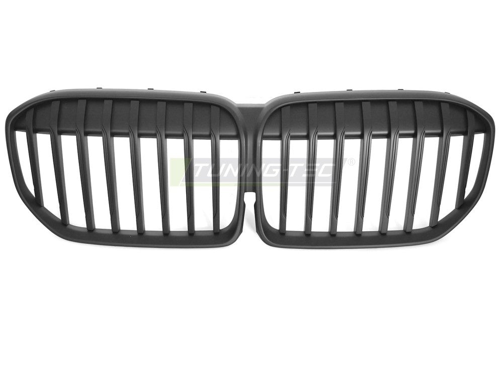 Matt svart grill til BMW 7 Serie G11 G12 LCI facelift 2019-2022