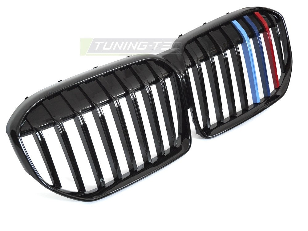 Grill BMW 7 Serie G11/G12 LCI 19-22 blank svart tri-colour fra Tuning-Tec