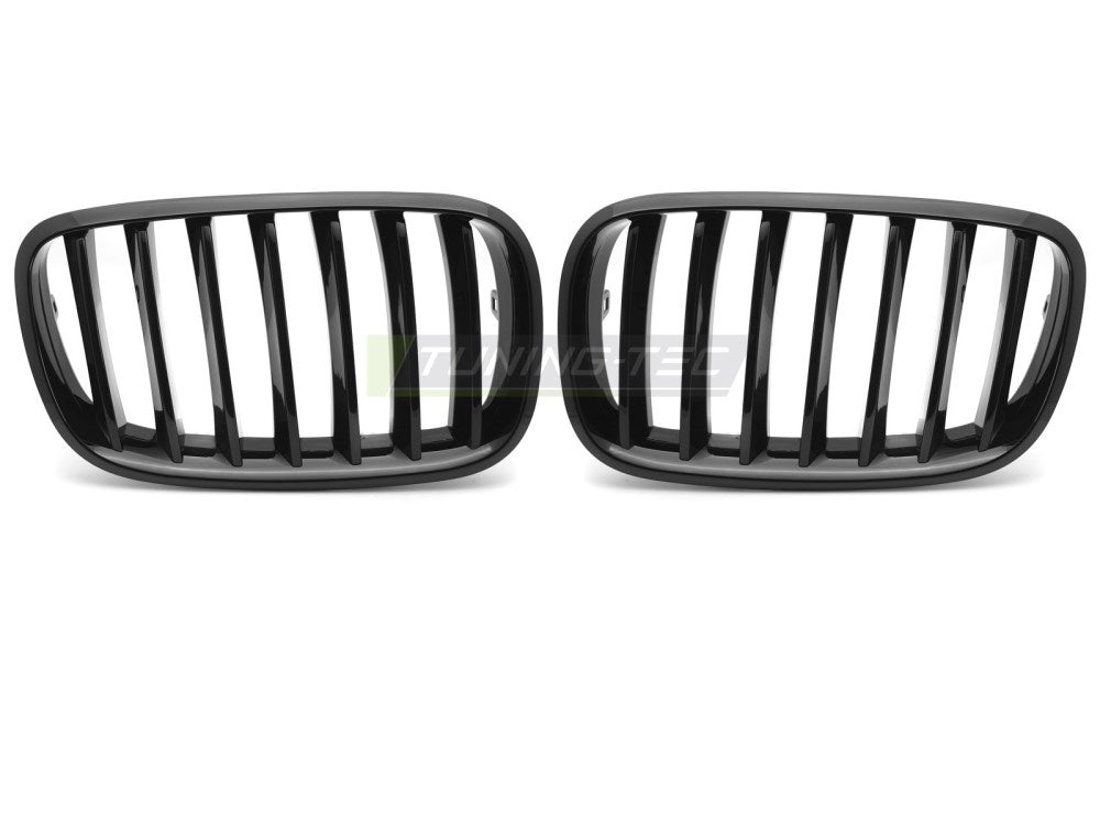 BMW X6 E71 grill glossy black – nærbilde