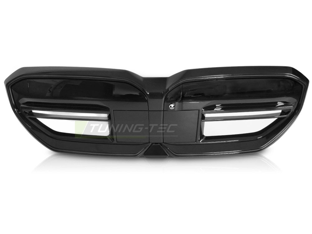 Blank svart grill med LED til BMW G60 G61 5-Serie 2023