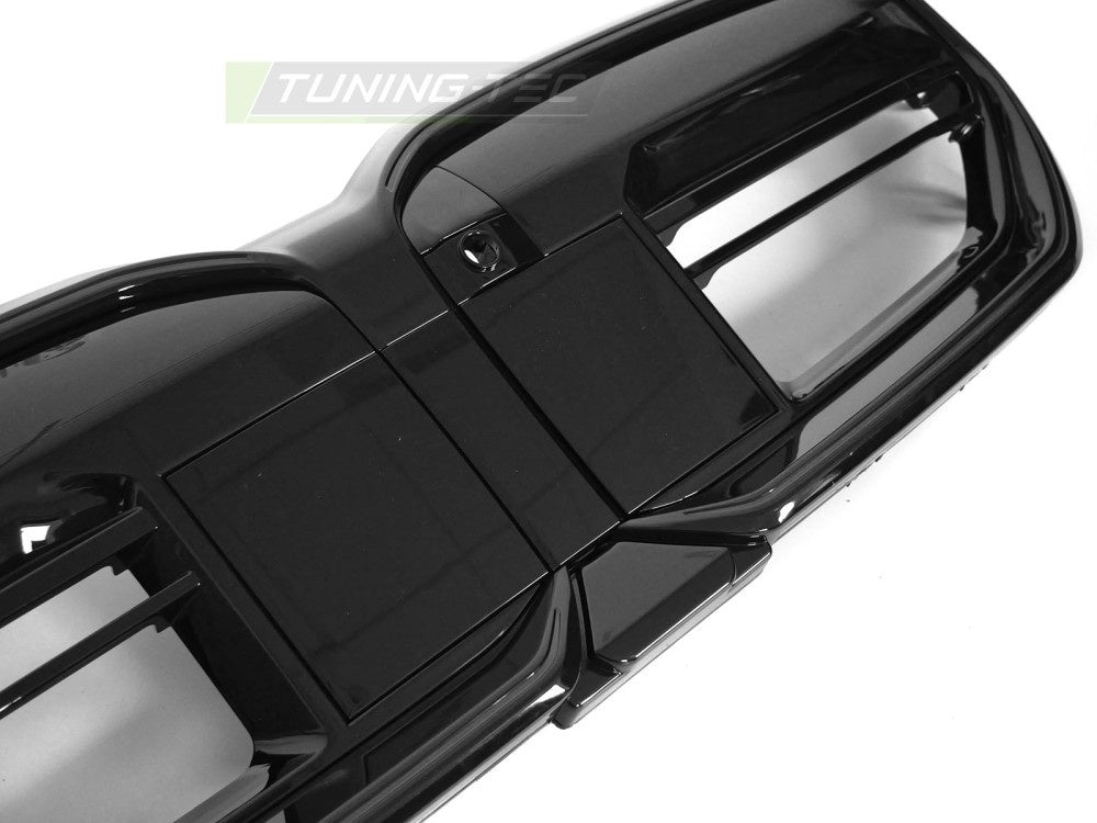 BMW 5-Serie G60 sport grill glossy black med LED-belysning