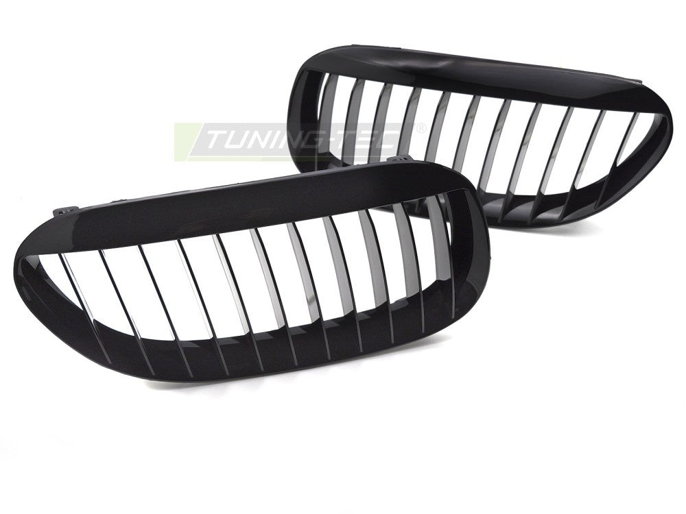 Grill BMW 6-Serie E63 02-10 E64 04-10 Glossy Black fra Tuning-Tec
