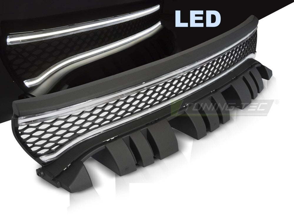 Svart grill med LED til Dodge Charger 06-10 fra Tuning-Tec