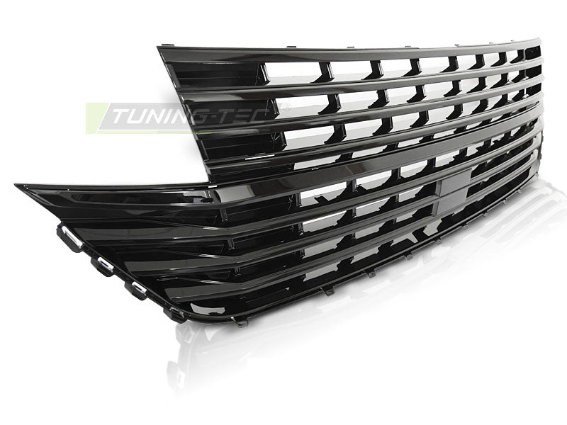 Grill glossy svart til Volkswagen T6.1 2020– sett forfra montert