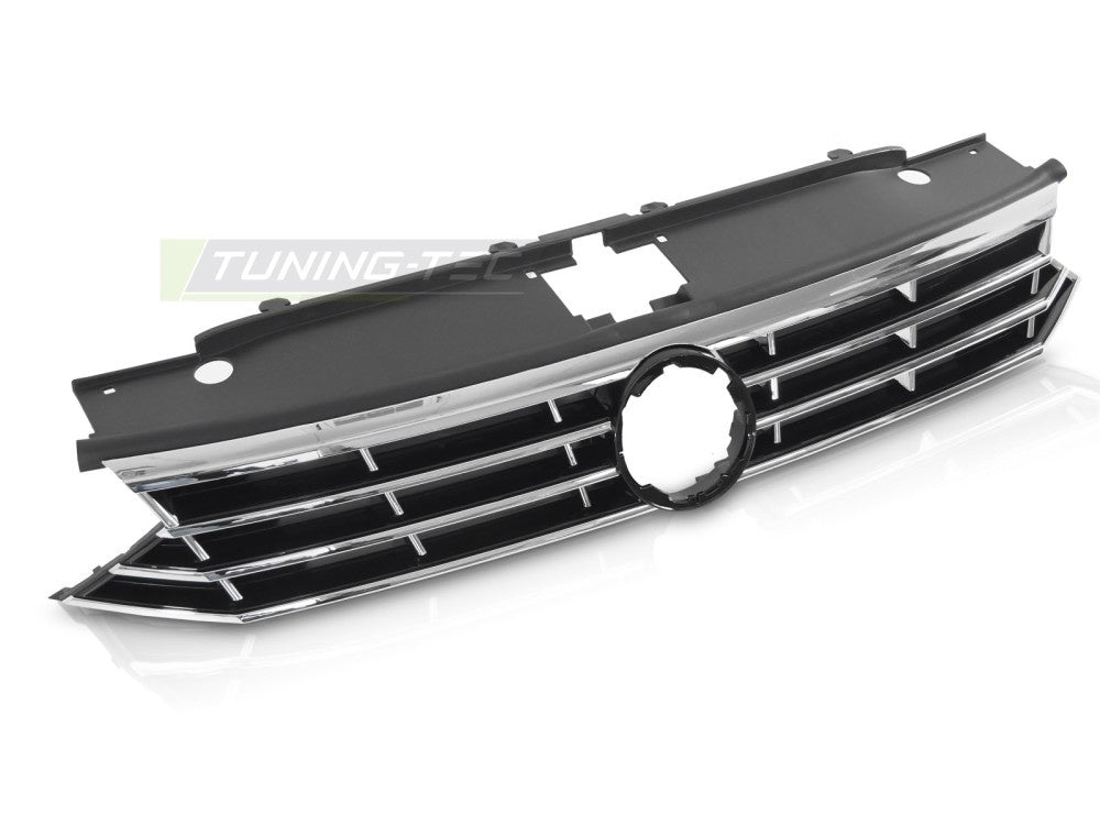 Grill Volkswagen Passat B8 14-19 Sport Style Krom fra Tuning-Tec