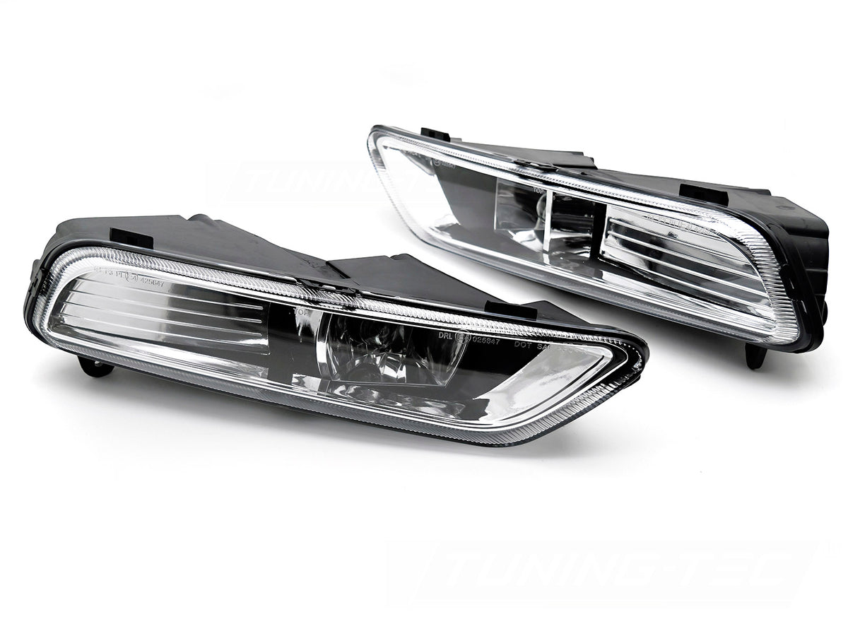 Tåkelys klart glass VW Passat B5 3BG 2000–2005 sett forfra