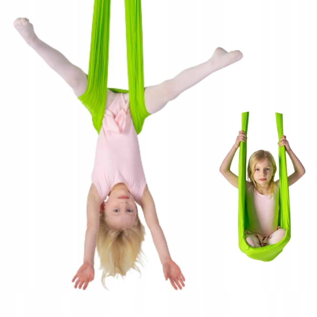 Aerial Hengekøye Akrobatisk Sjal for Barn, 4 Meter, Bredde 260 cm