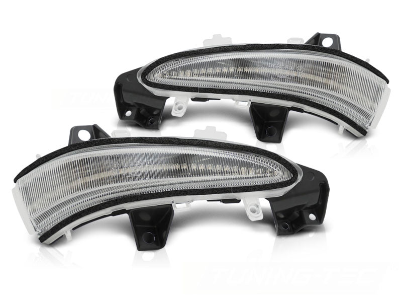 Sekvensielle LED-baklykter Lexus RX III 2009–2015 hvit finish sett bakfra