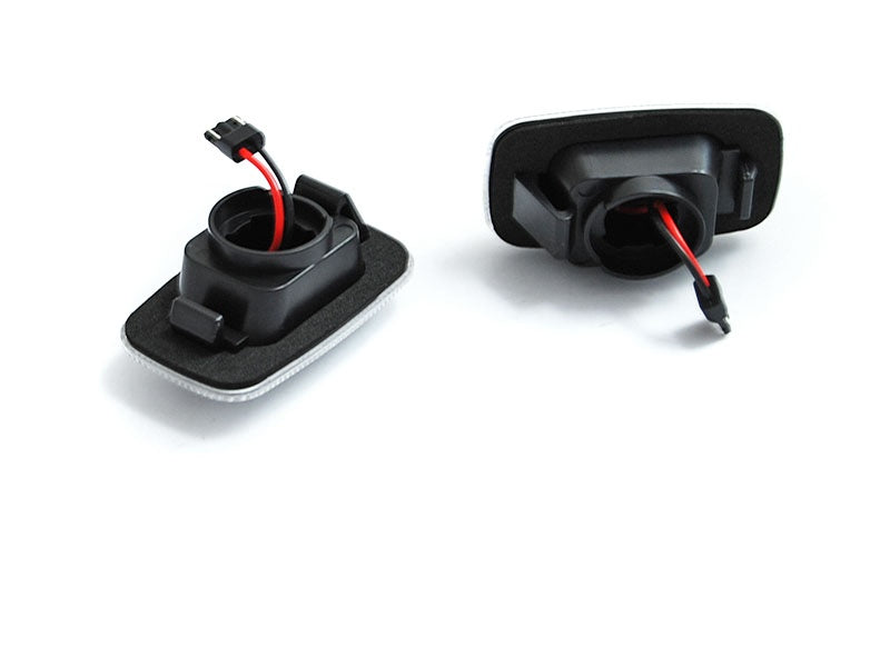 Hvite LED-blinklys Toyota Land Cruiser J100 dynamisk lyseffekt