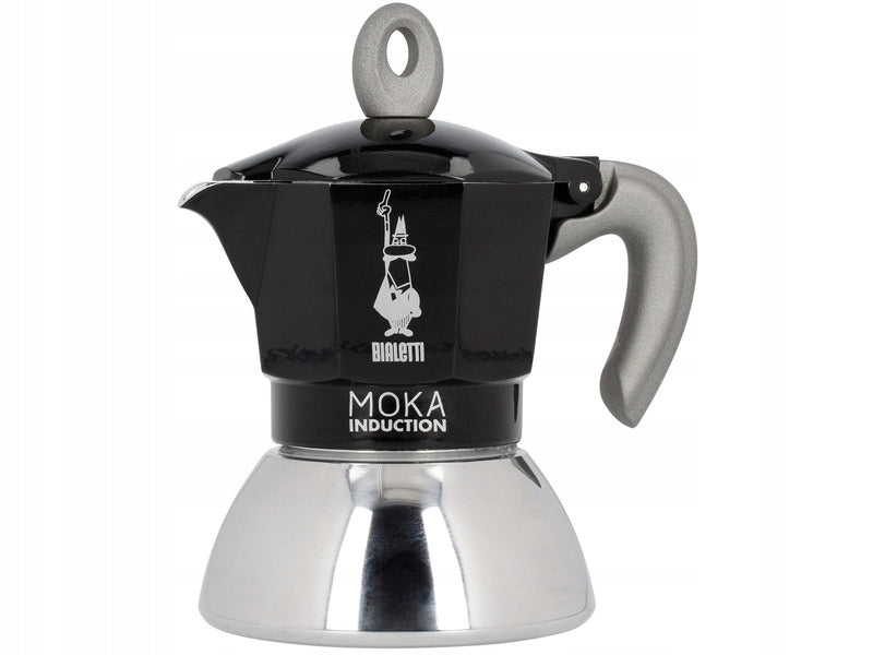 Bialetti New Moka Induction 2 Tz Kaffebrygger Sort