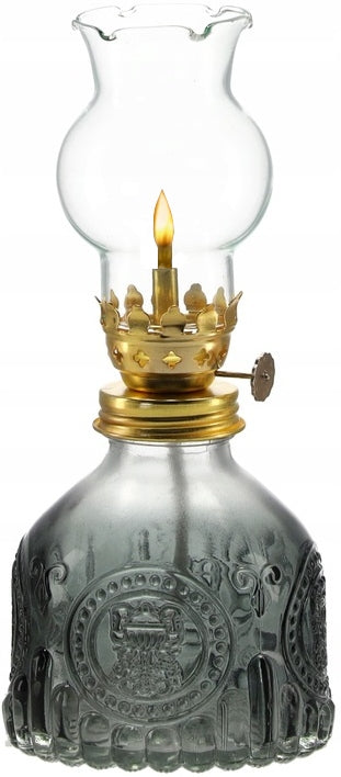 Retro Vintage Antikk Oljelampe Parafin Olje Lanterne 19,5 cm