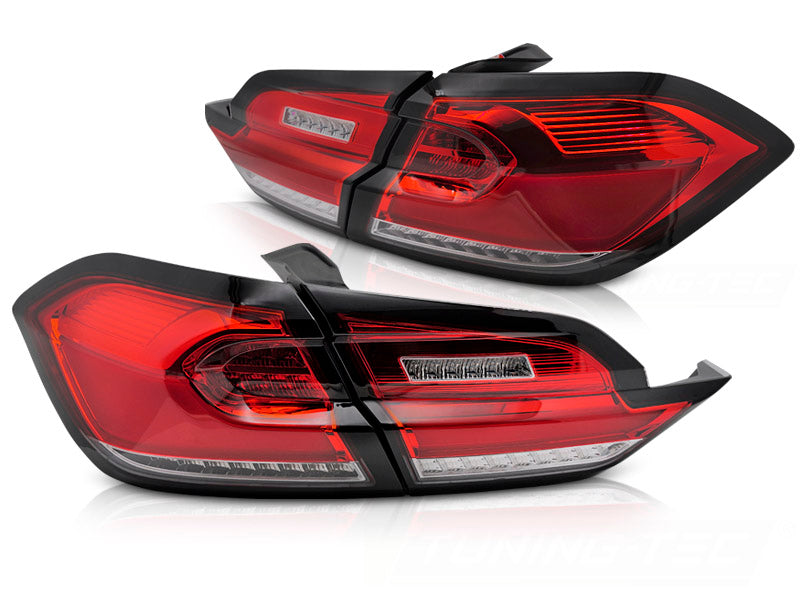 Baklykter Ford Fiesta MK8 17-21 Hatchback LED rød hvit fra Tuning-Tec