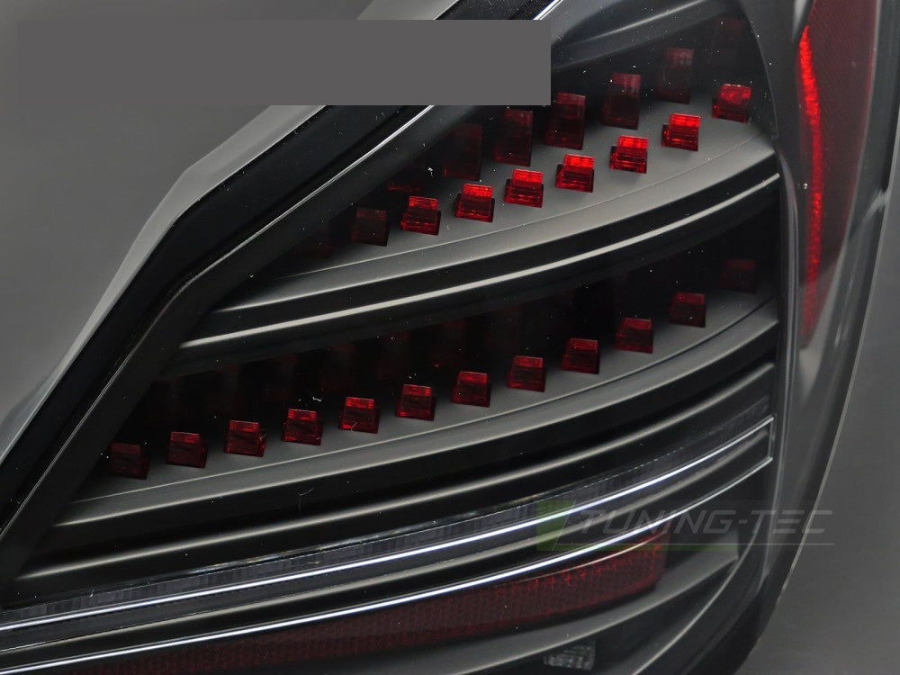 LED baklykter til Mercedes C-Klasse W205 med dynamisk blinklys svart design
