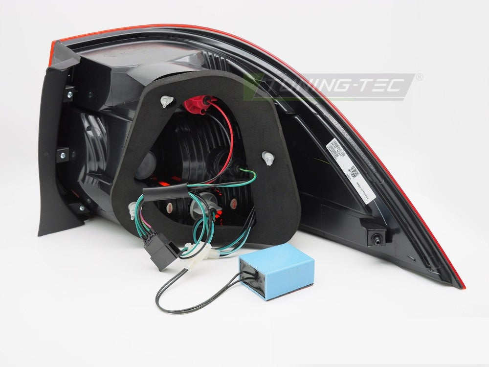 Tuning-Tec baklykter Volkswagen Golf 1 rød smoke-utførelse